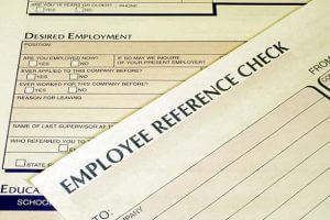 References reassure the employer you will be a good employee.